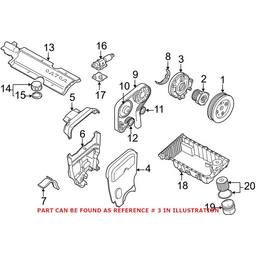 Volvo Engine Oil Pump 9458427 - Genuine Volvo